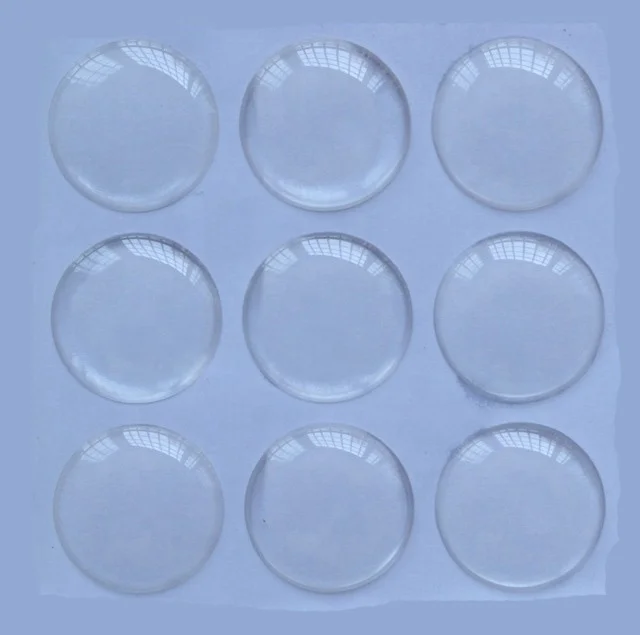 Round Clear Custom Transparent Resin Dome Epoxy Sticker