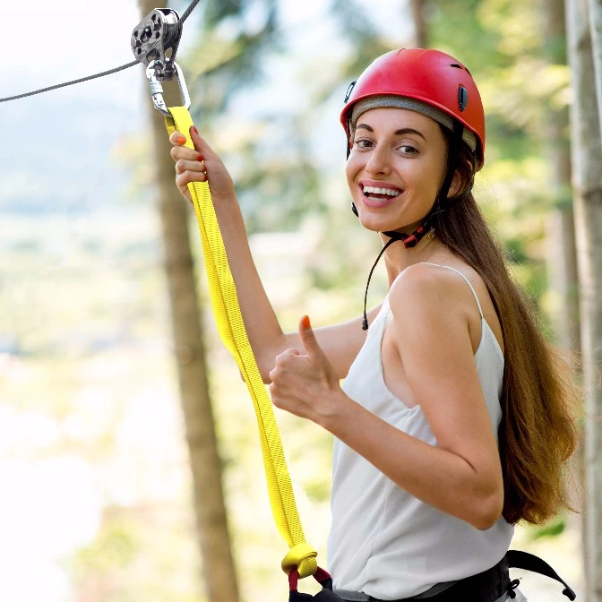 
Сверхмощный роликовый шкив iZipline с застежкой-молнией, приносит красочное удовольствие и множество удовольствия, сертифицирован CE RoHS 
