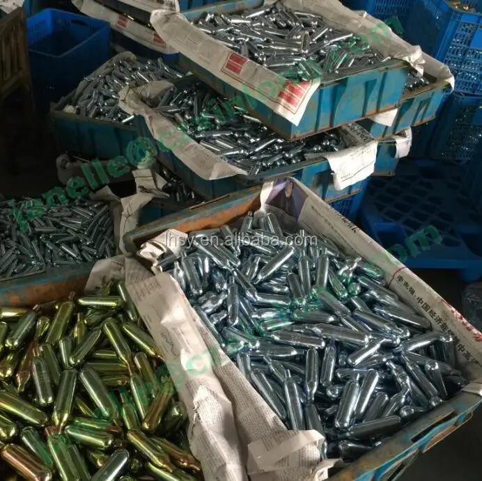 High Pressure Mini CO2 Cylinder Gas Cylinder 28g CO2 Cartridge