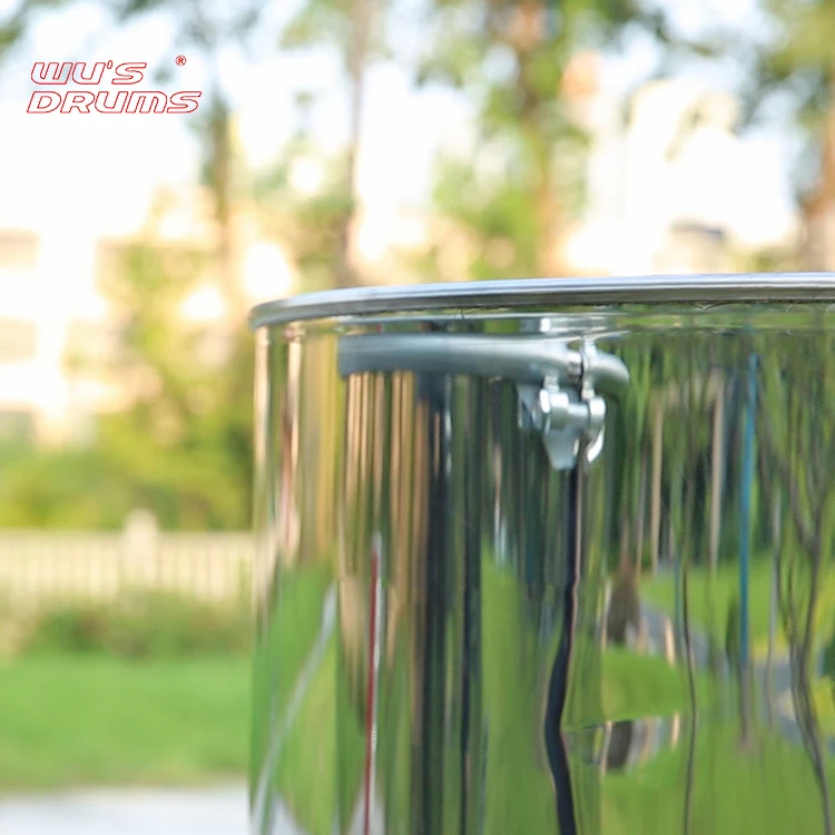 Customized Logo 200 Litre Stainless Steel Close Head Motor Oil Drum 55 Gallon