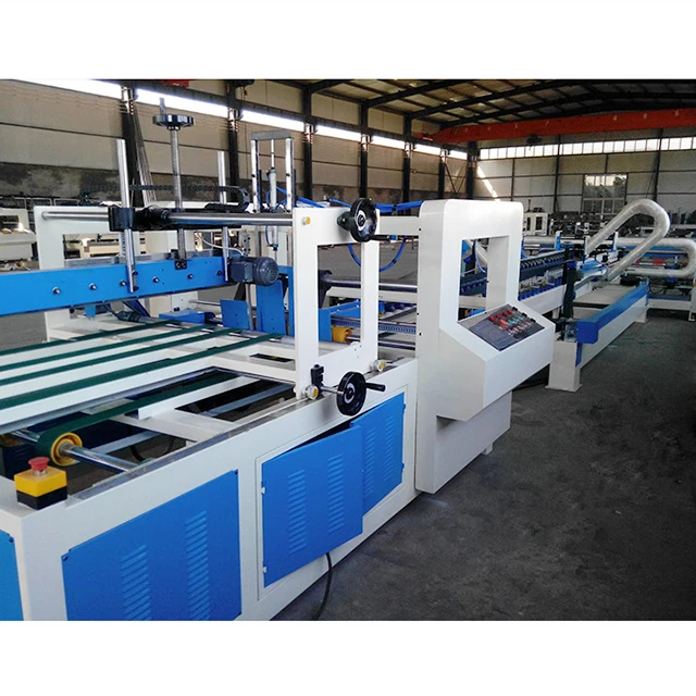 supplier automatic carton box stitcher machinery for carton box / folding gluing stitching machine