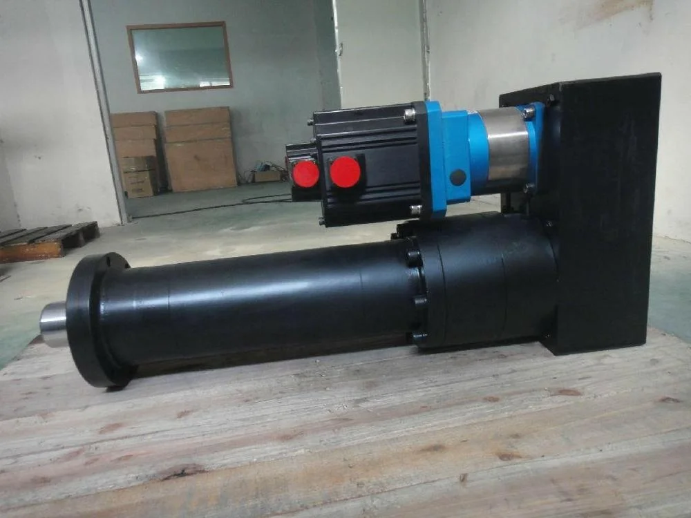 900mm industrial usage cnc ball screw linear motion rail guide stage actuator with servo motor