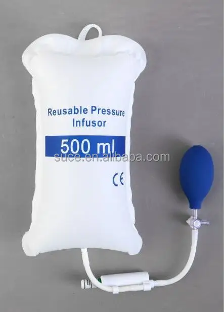 Disposable medical Pressure infusion bag/Pressure infuser bag