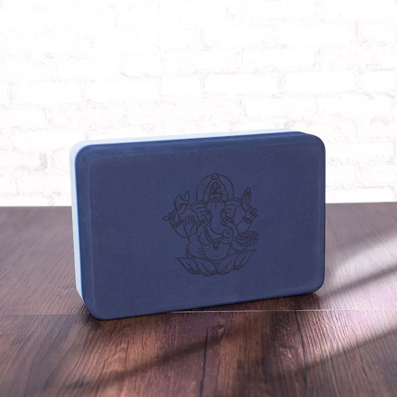 
foam yoga block high density durable custom printed YOGA BRICK eco recycled non toxic 