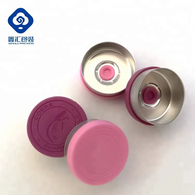 
20mm tear off aluminum flip off caps for glass bottles 