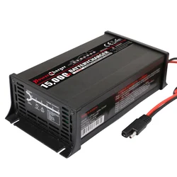 Smart  Lead Acid battery charger 12V 10A with Led indicator and cooling fan with repair battery vulcanization function