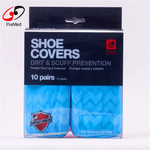 Non Skid Waterproof  Boot Covers for Indoor Household Dust free Reusable Overshoes