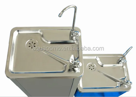 Water Fountains direct drinking machine RO System hot and cold water dispenser