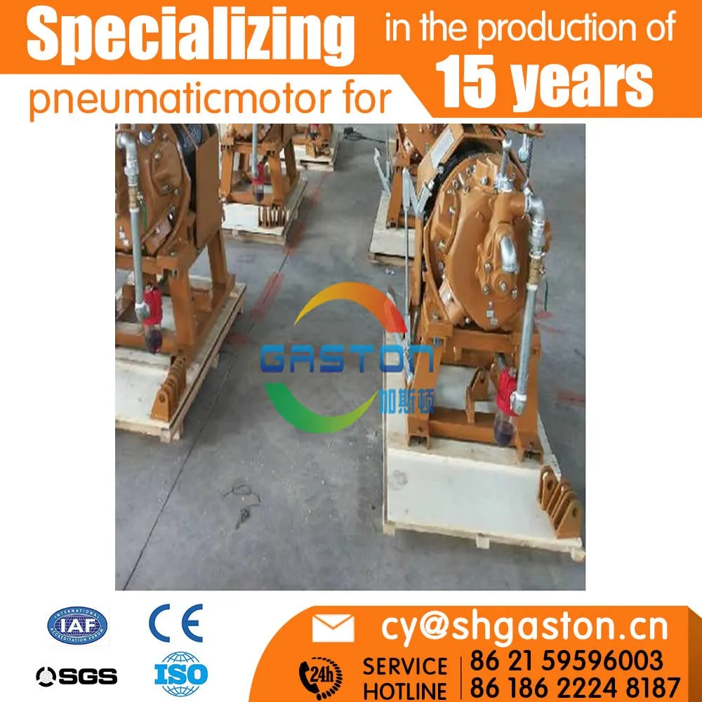 
marine wholesale pneumatic driven mucking winches air winch 5 ton 