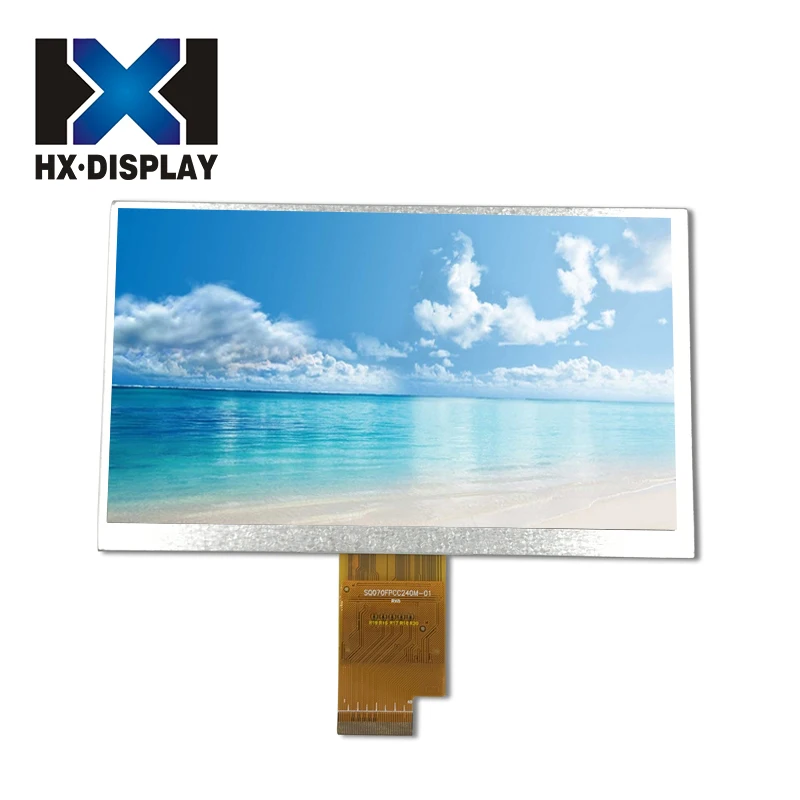 7 inch lcd 1024 x 600 ips display mipi/lvds dsi interface