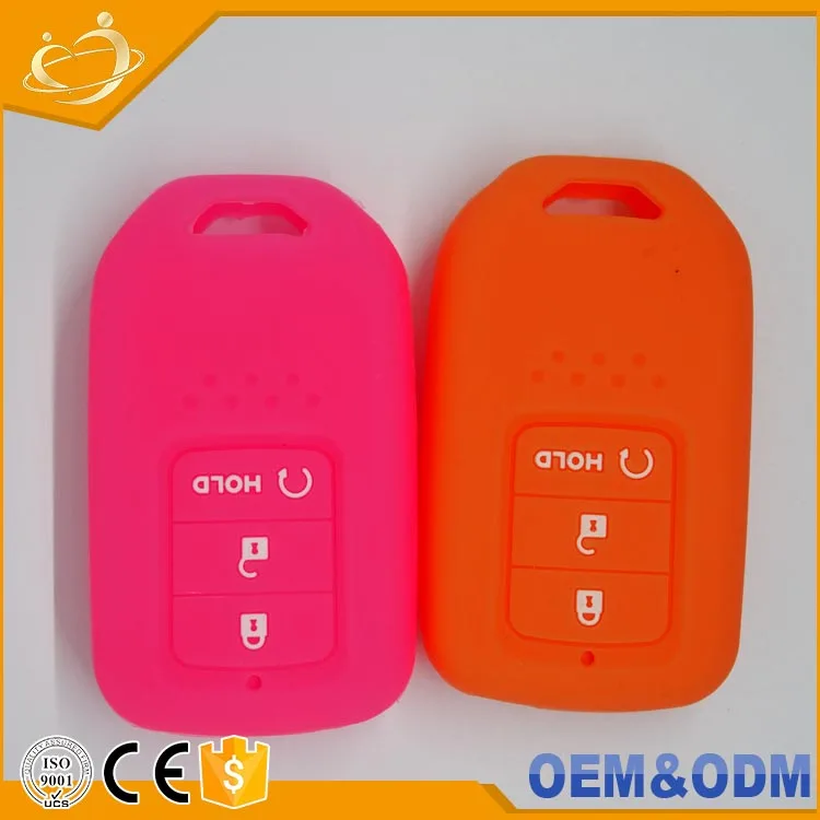 2017new Автомобильные Аксессуары Продукты Силикона Ключа Автомобиля Чехол Keyless Брелок Чехол Силикон для honda