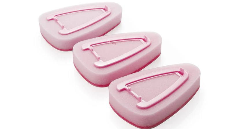 Triangle Long Handle Dust and Kitchen Sponge Cleaning Brush Set