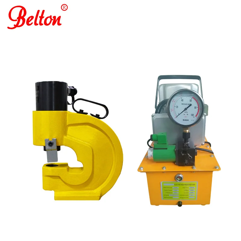 
ODETOOLS ch-70 hydraulic hole puncher Automatic Hydraulic Hole Punching Machine For Metal 