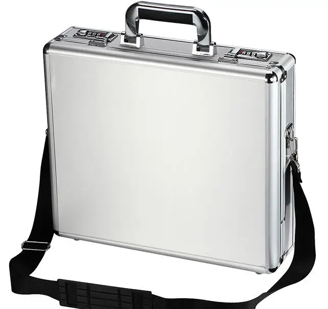 
Custom Aluminum Brief Case Notebook Lock Attach Case 