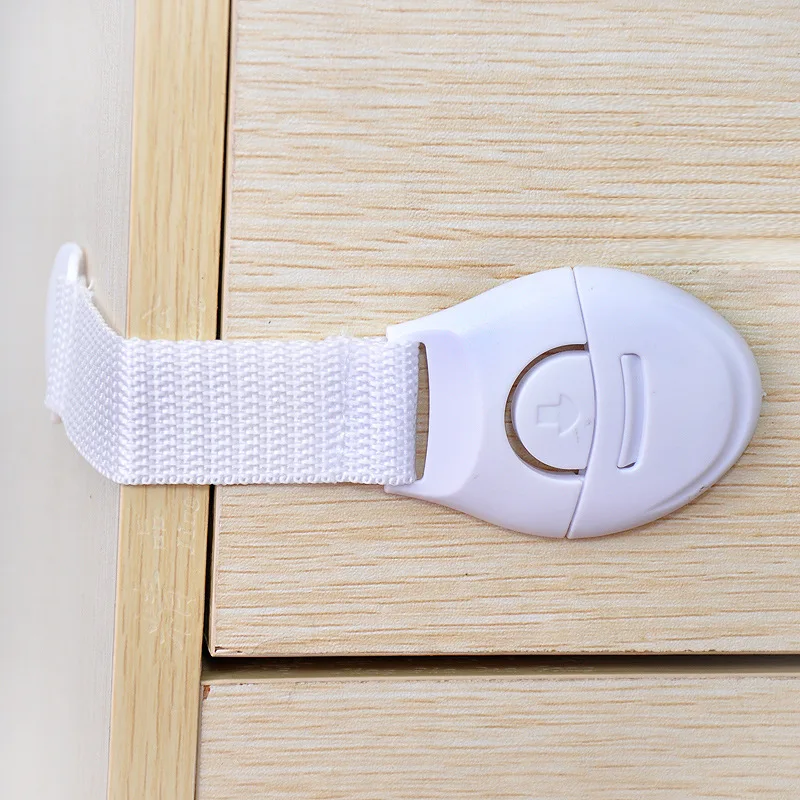 Promotion Door Lock Cabinet Wardrobe Refrigerator Safety Safe Cloth Belt Lock For Kid Child Baby other baby supplies