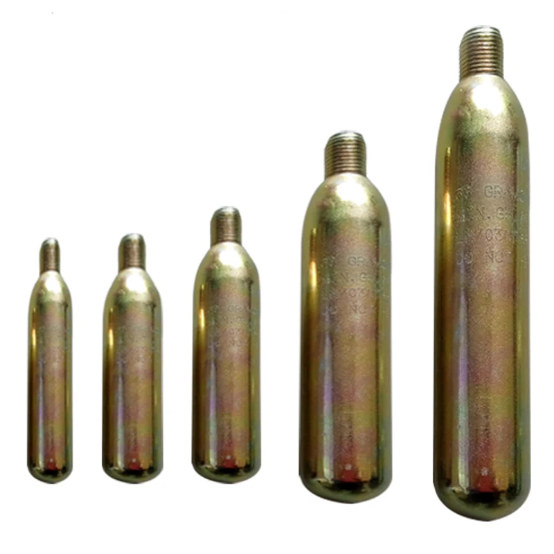 33g 24g co2 gas cartridge for inflatable life jacket factory made in china