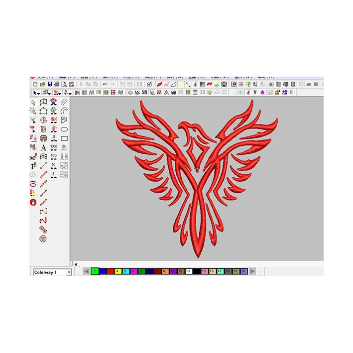 
Senior Designer High-quality 3d Design Badge Free Car Hand Work Neck Embroidery Designs 