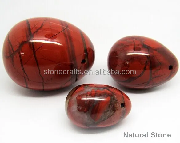 
 Роскошные яйца из натуральной яшмы красного цвета, Женская Вагина, Кегель, тренажер, обсидиановые яйца для женщин, вагинальные яйца yoni  