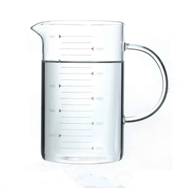 drinking cup measurement borosilicate glass measuring cups