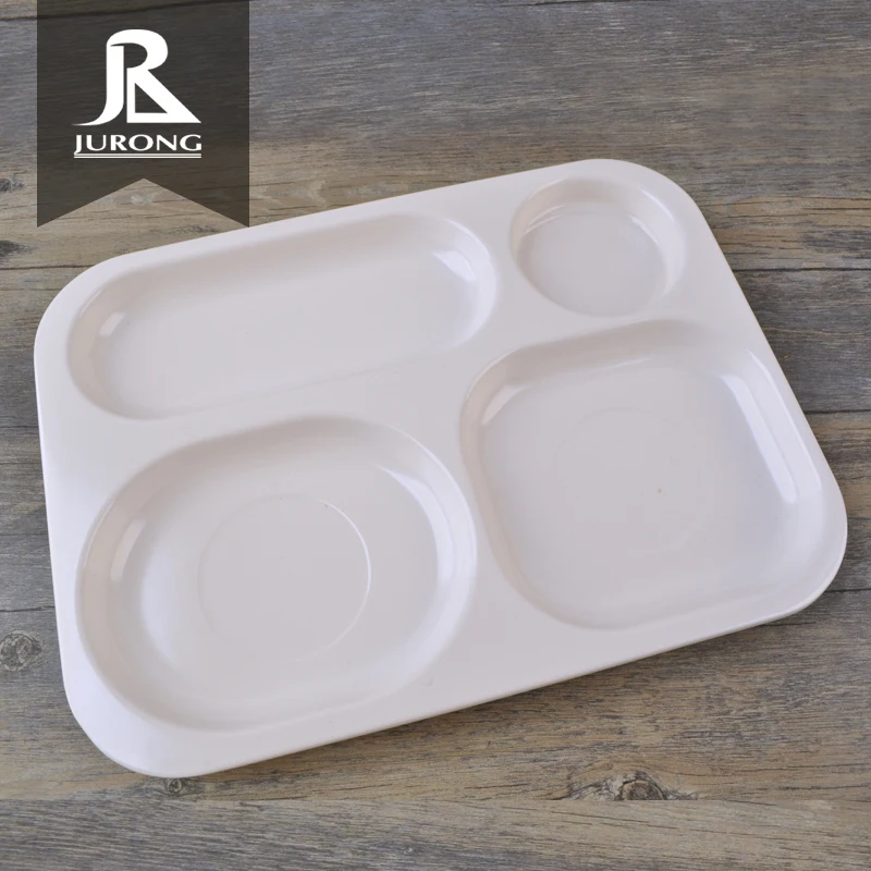 NSF Certification wholesale unbreakable plastic ware school restaurant food tray for children