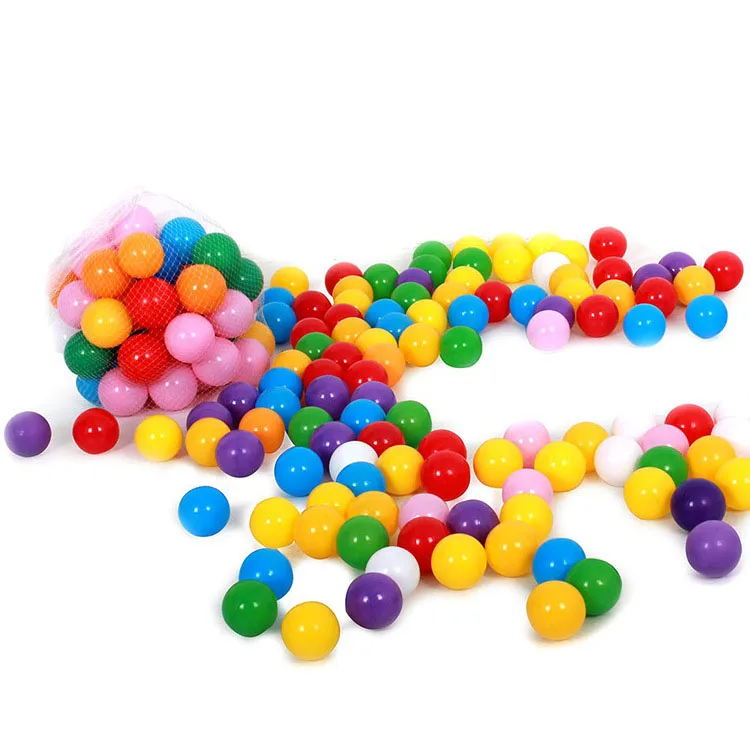 Wholesale Eco-Friendly PE Plastic Ball Bulk Printing Logo Toy Balls