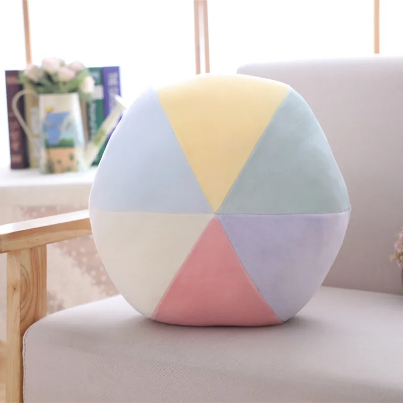 Cute Plush Cotton Pink Pillow Bedside Princess Rainbow Different Shaped Pillow Cushion