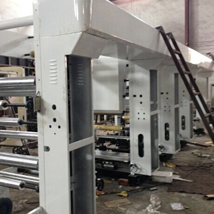 ZRAY-A  Automatic plastic bag film aluminum foil  flexo rotogravure printing machine