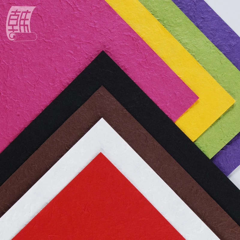 eco friendly natural biodegradable handmade mulberry paper A4 size 110gsm