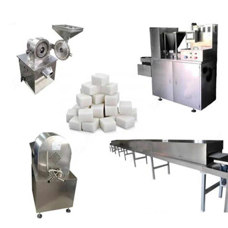 
high quality sugar cube maker sugar processing production line/sugar cube making machine 