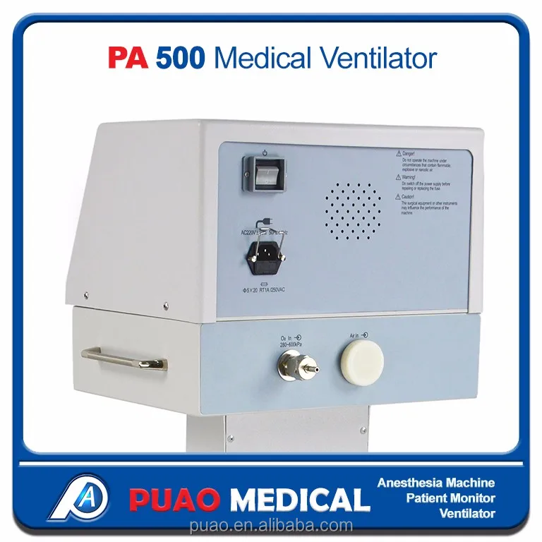Top-selling Multifunctional Medical Product Trolley Ventilator PA-500