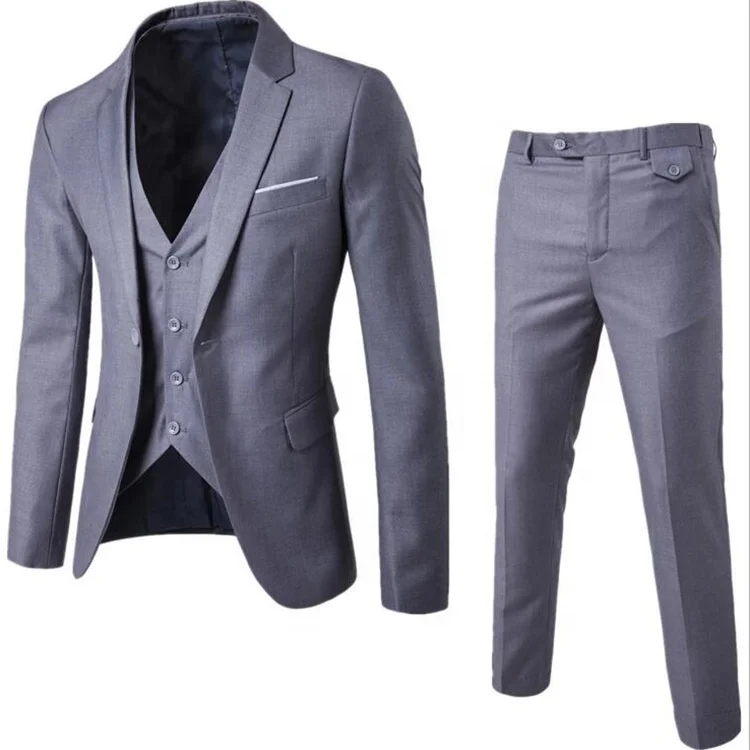 Latest Design Royal Blue Top Brand formal Coat Pant Men Suit