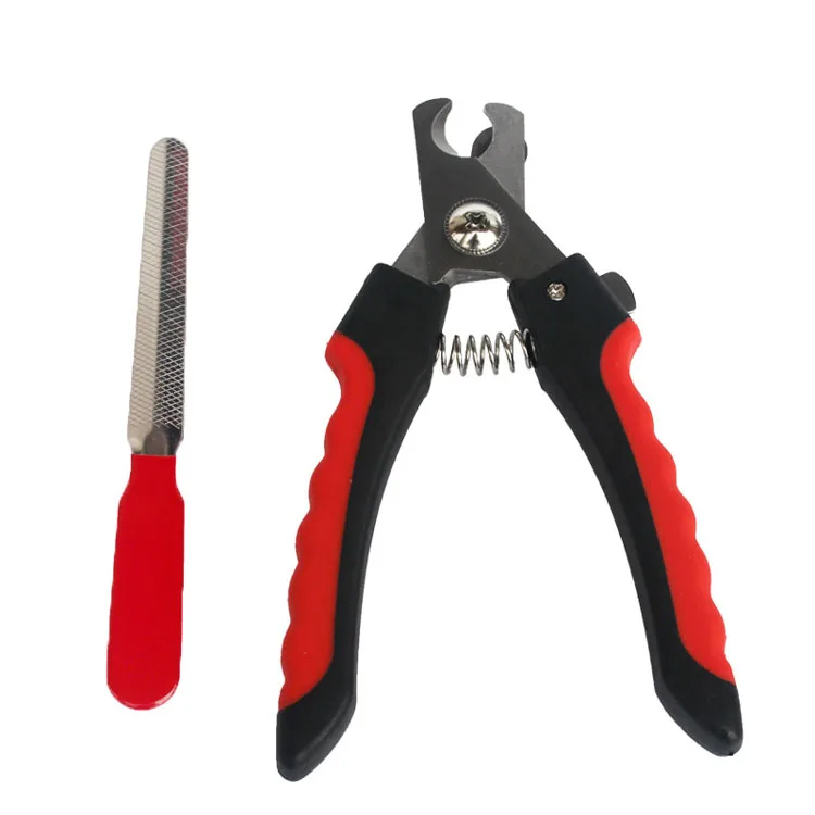 
Durable Stainless Steel Pet Dog Grooming Scissors Professional Dog Nail Clipper Set 