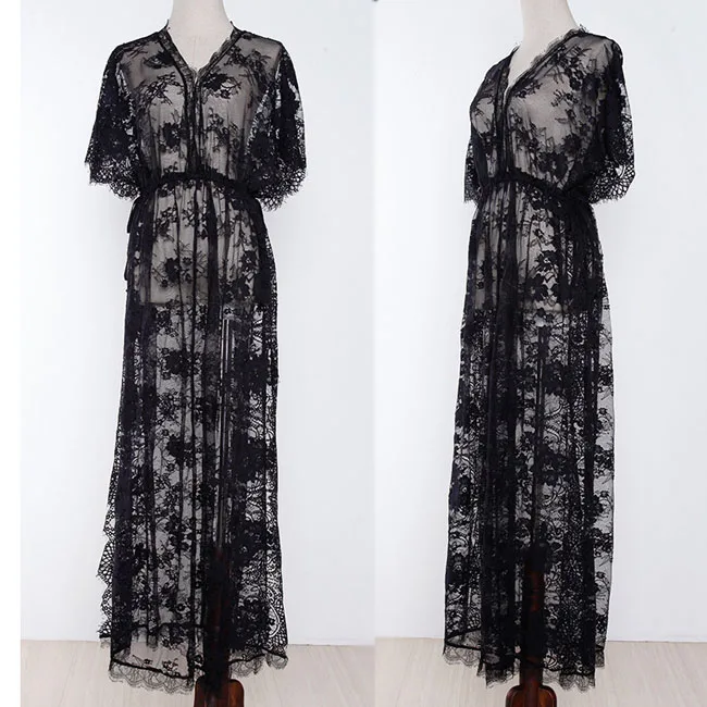 Women Swim Bikini Long Dress Sexy Cover Up Beach Dress