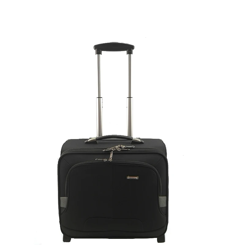 Business Fabric Trolley Soft Polyester Light Luggage With Wheel
