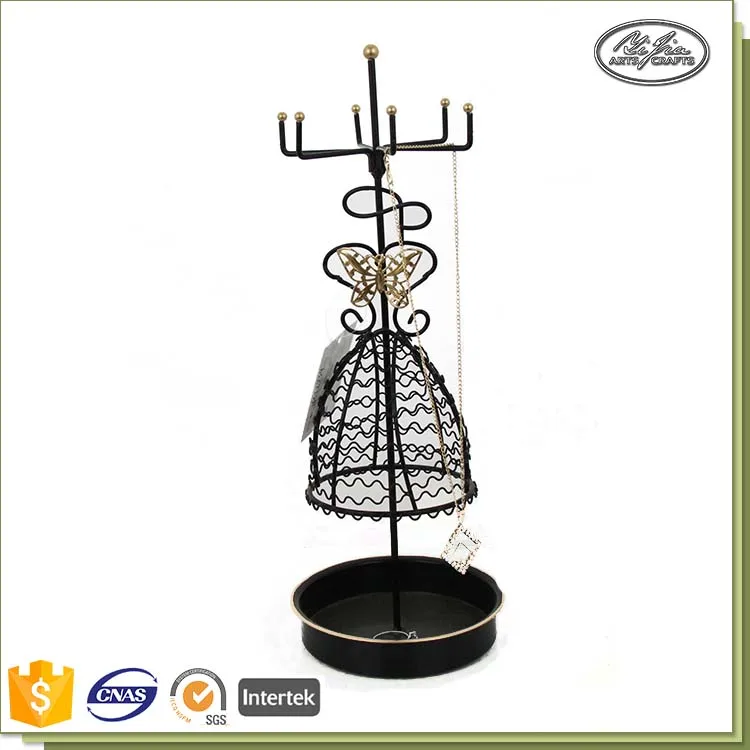Wholesale Customized Metal Handmade Wire Mini Mannequin Jewelry Holder