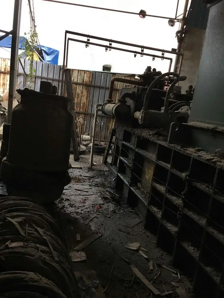 
Used 120T/Day High speed Waste Paper Baler System Machine 