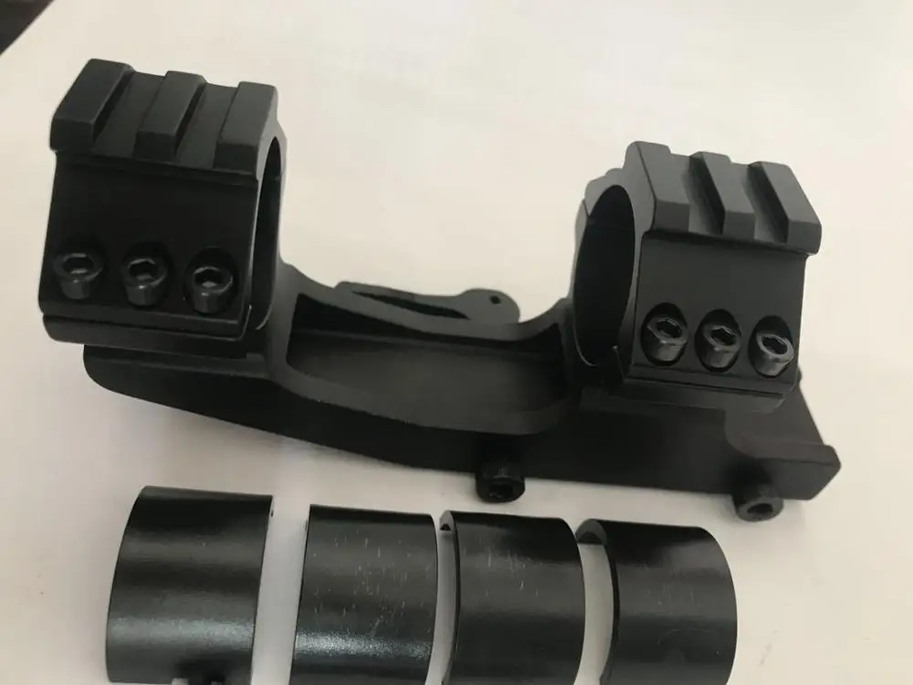 
25.4mm Double Scope Rings QD Quick Release Cantilever Mounts For Rifles Indicator Kit Scope Mount Ring Riflescope 