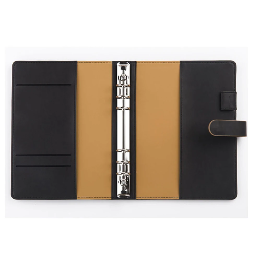 Professional Business Padfolio Portfolio Briefcase Style Organizer Folder with Handles Notepad and 3 Ring Binder