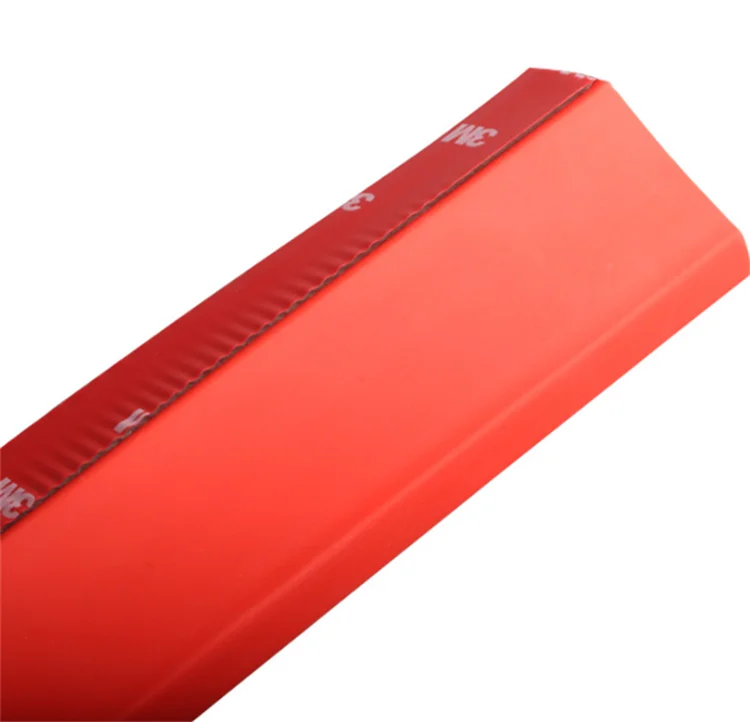 Universal Front Bumper Spoiler Rubber Anti-Scratch Lip Bumper For Cars Trucks SUV 2.5mm