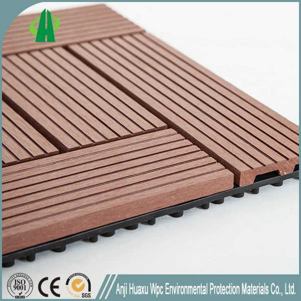 Practical anti slip interlocking swimming pool patio tiles deck floor tiles for sale