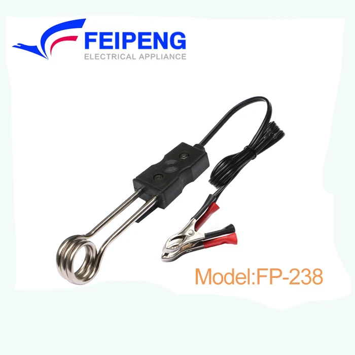 DC portable 12v electric car heater 120W instant immersion water heater 150w