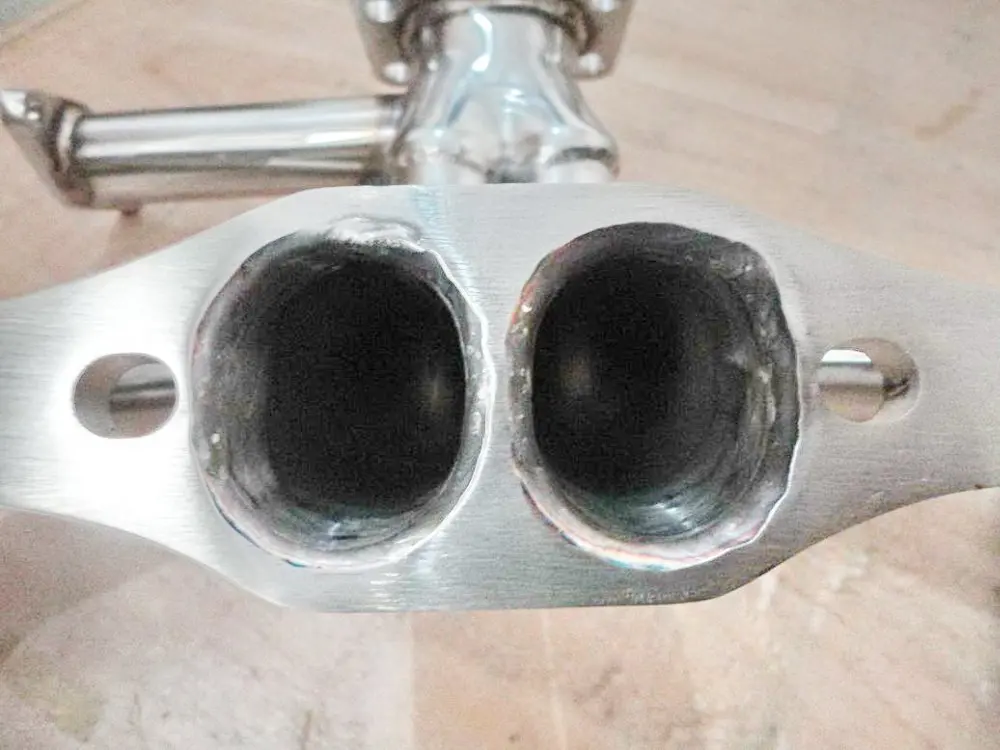 Exhaust Manifold Headers for Small Block Chevy SBC GM Twin Turbo 305 350 400