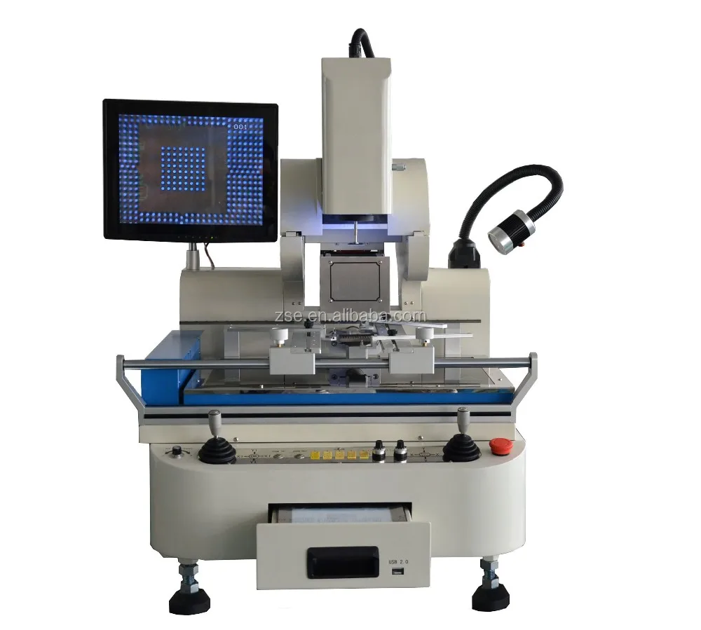 Infrared bga rework station zens 800A automatic mobile phone chip repair equipment