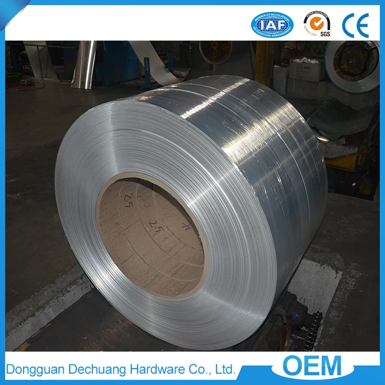 Заграничные продажи жаропрочных 0.08 мм толщина ROHS стандарт нержавеющая сталь в рулонах 301