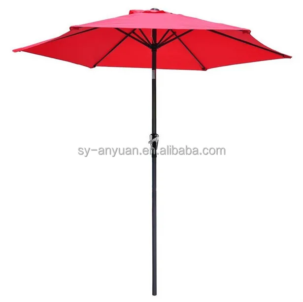 Beach Umbrella Adjustable Sunshade Polyester Kenya Umbrella Made in China