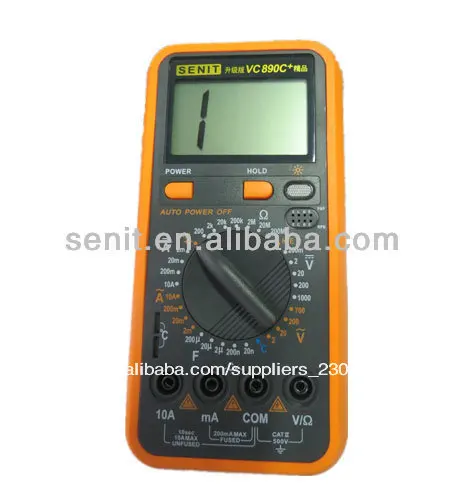 цифровой мультиметр брендов vc890c+ с температурой испытания
