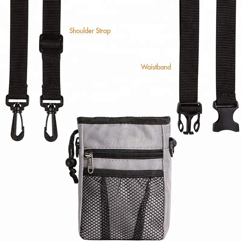 Dog Treat Bag with Waste Bags Dispenser Pouch for dog Training