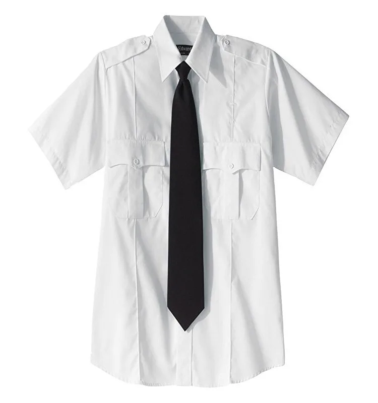 
custom high quality short sleeve elegant airline pilot uniform 