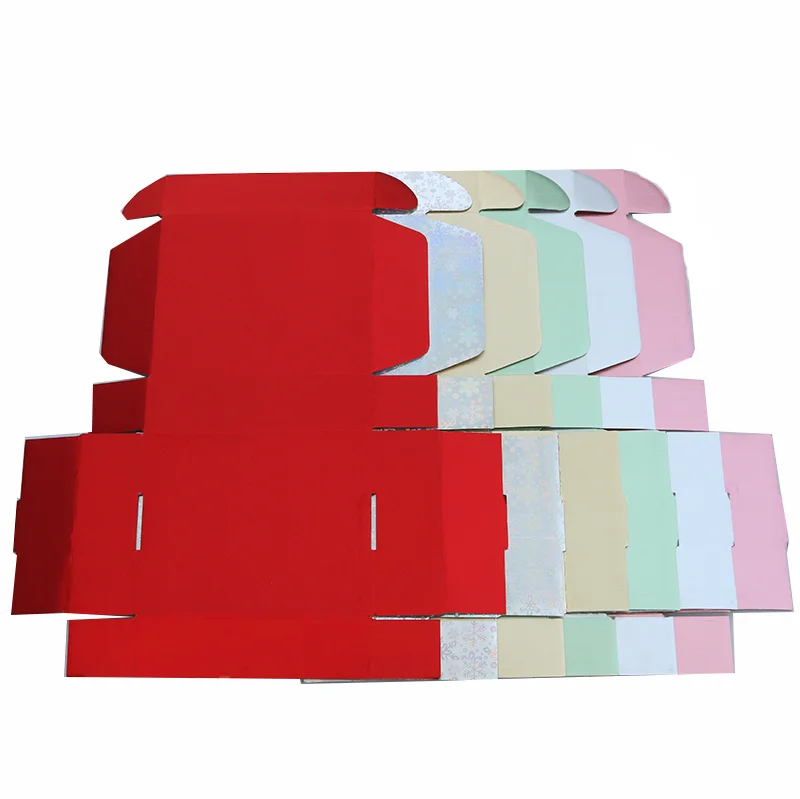 custom apparel corrugated paper packaging jewelry shipping mailer boxes