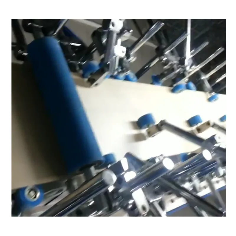 
pur hot melt glue profile wrapping machine for frame and door casing 